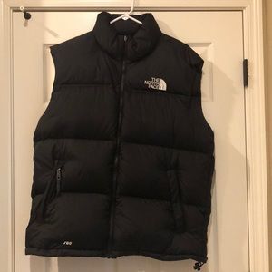 The North Face Men’s XL Down Vest, Like New, Black